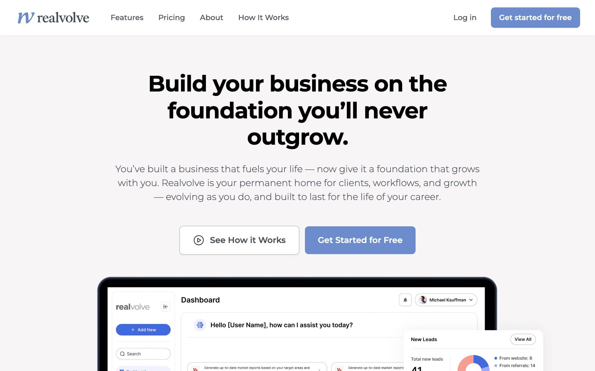 Realvolve — Real Estate / CRM