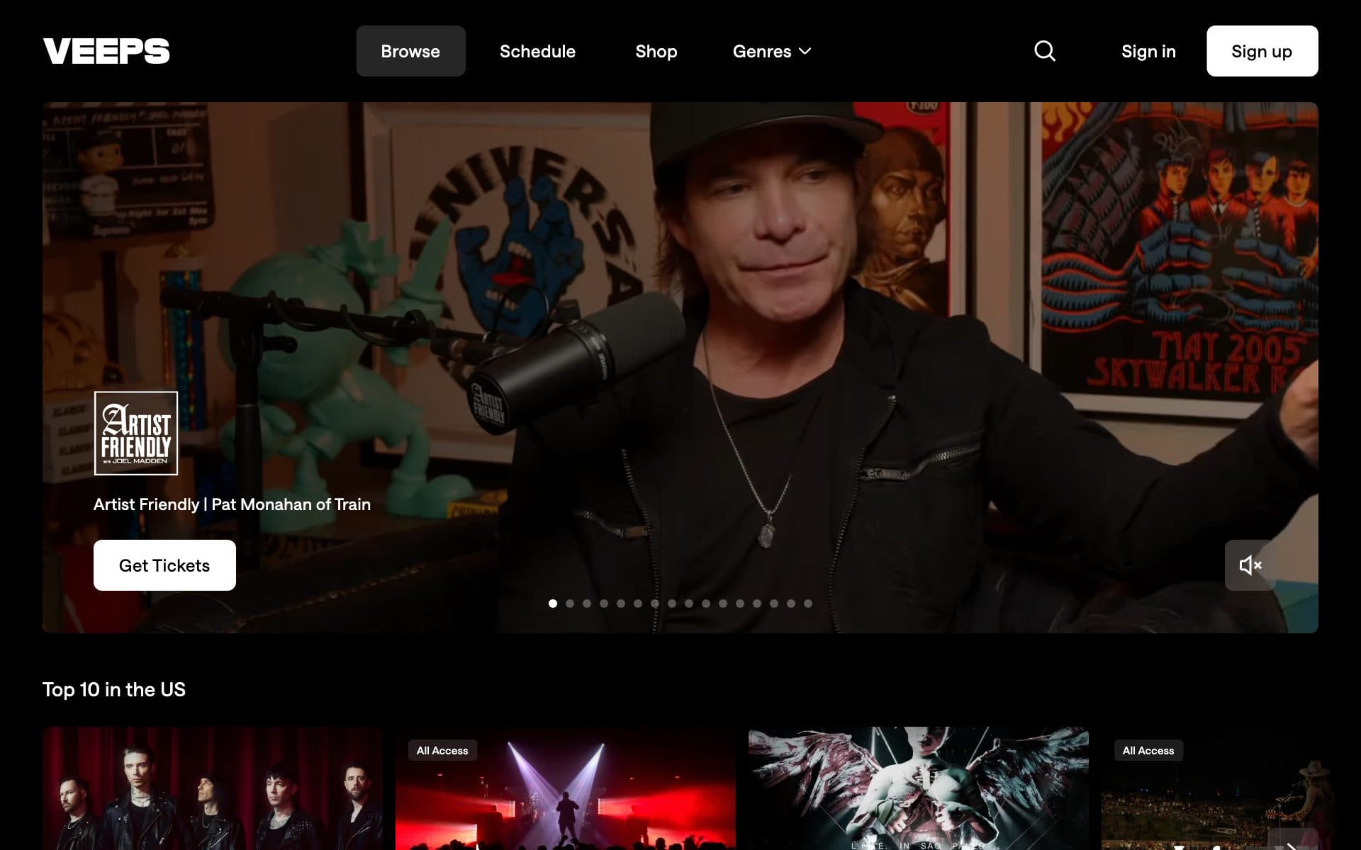 Veeps — Live Events / Streaming